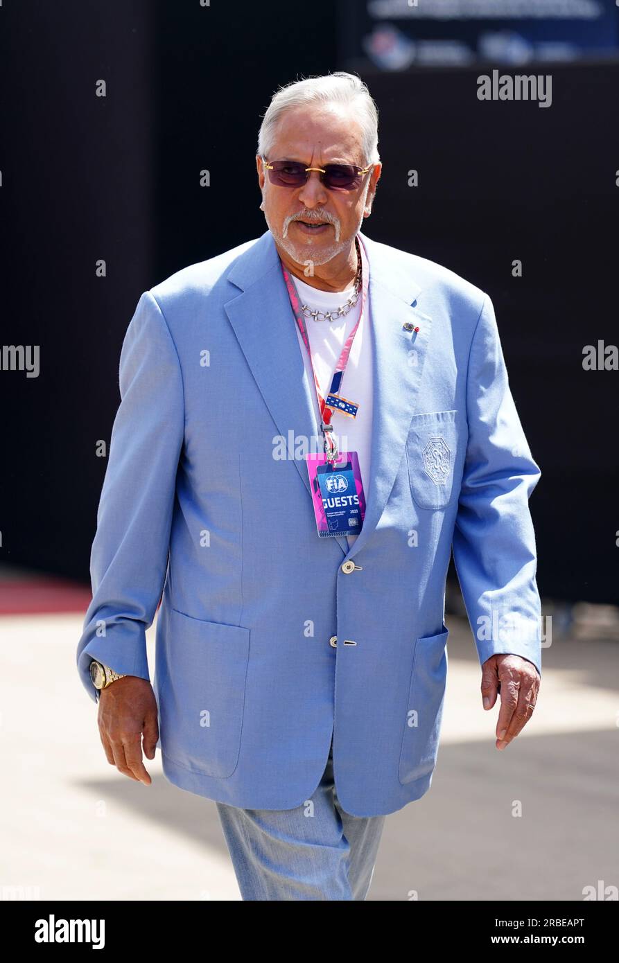 Vijay Mallya, businessman and former co-owner of the defunct Force ...