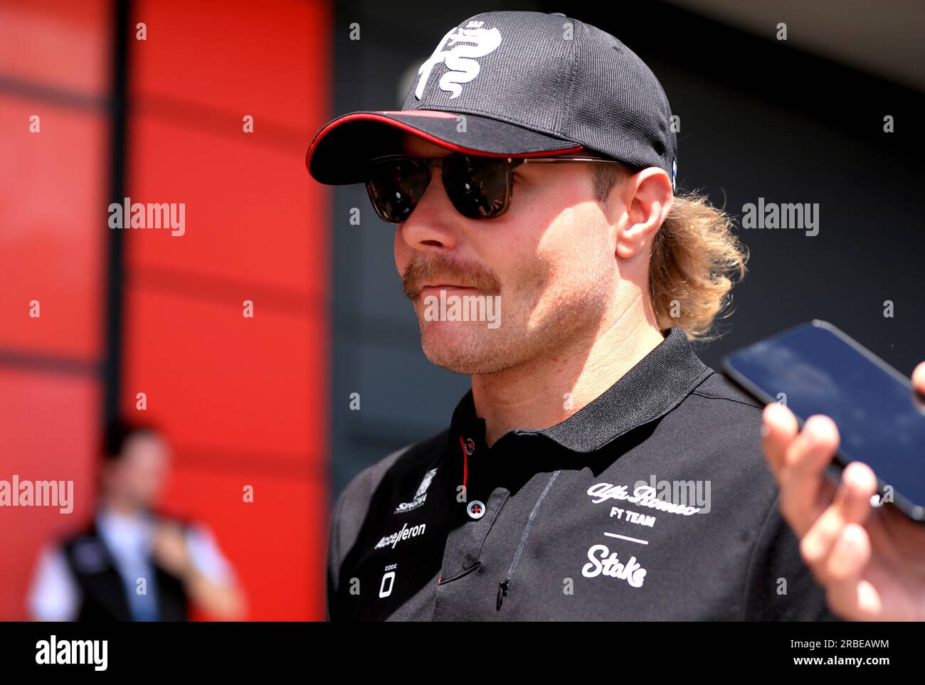 Alfa Romeo's Valtteri Bottas on practice day ahead of the British Grand  Prix 2023 at Silverstone, Towcester. Picture date: Friday July 7, 2022  Stock Photo - Alamy