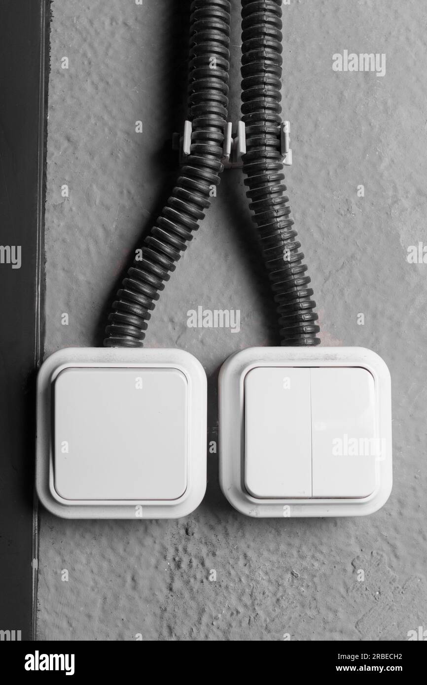 Light switch toggle power press button energy off electricity turn