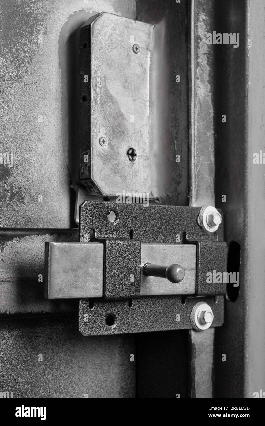 Door lock iron security entrance safety metal protection steel safe