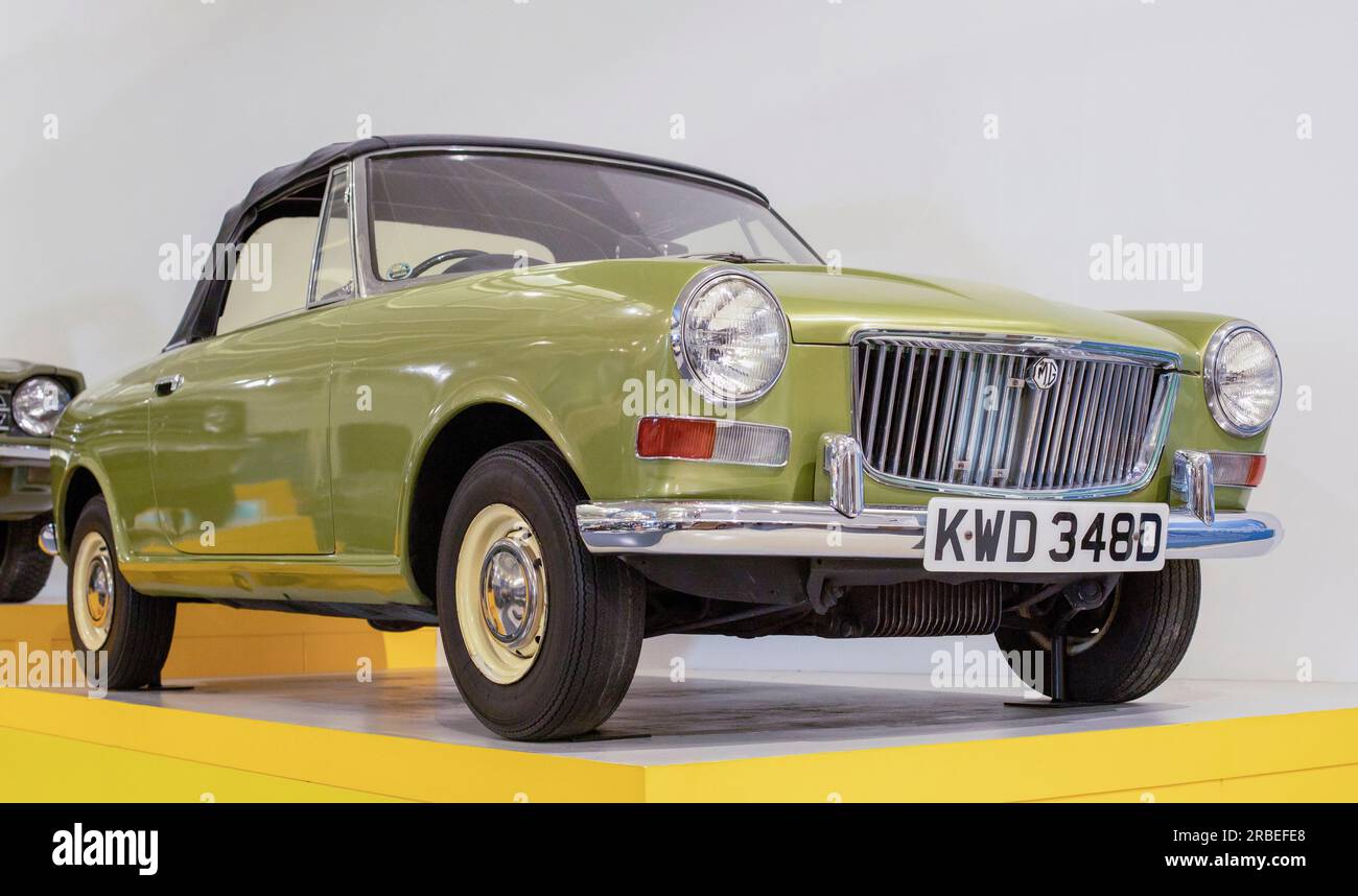 British Motor Museum, Gaydon, Warwickshire Stock Photo