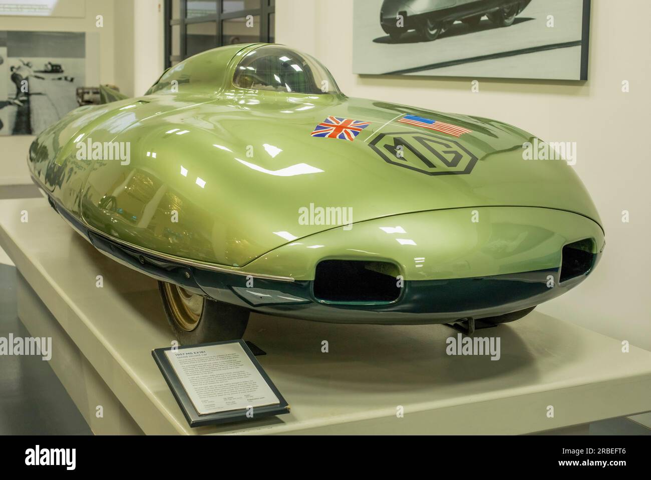 British Motor Museum, Gaydon, Warwickshire Stock Photo