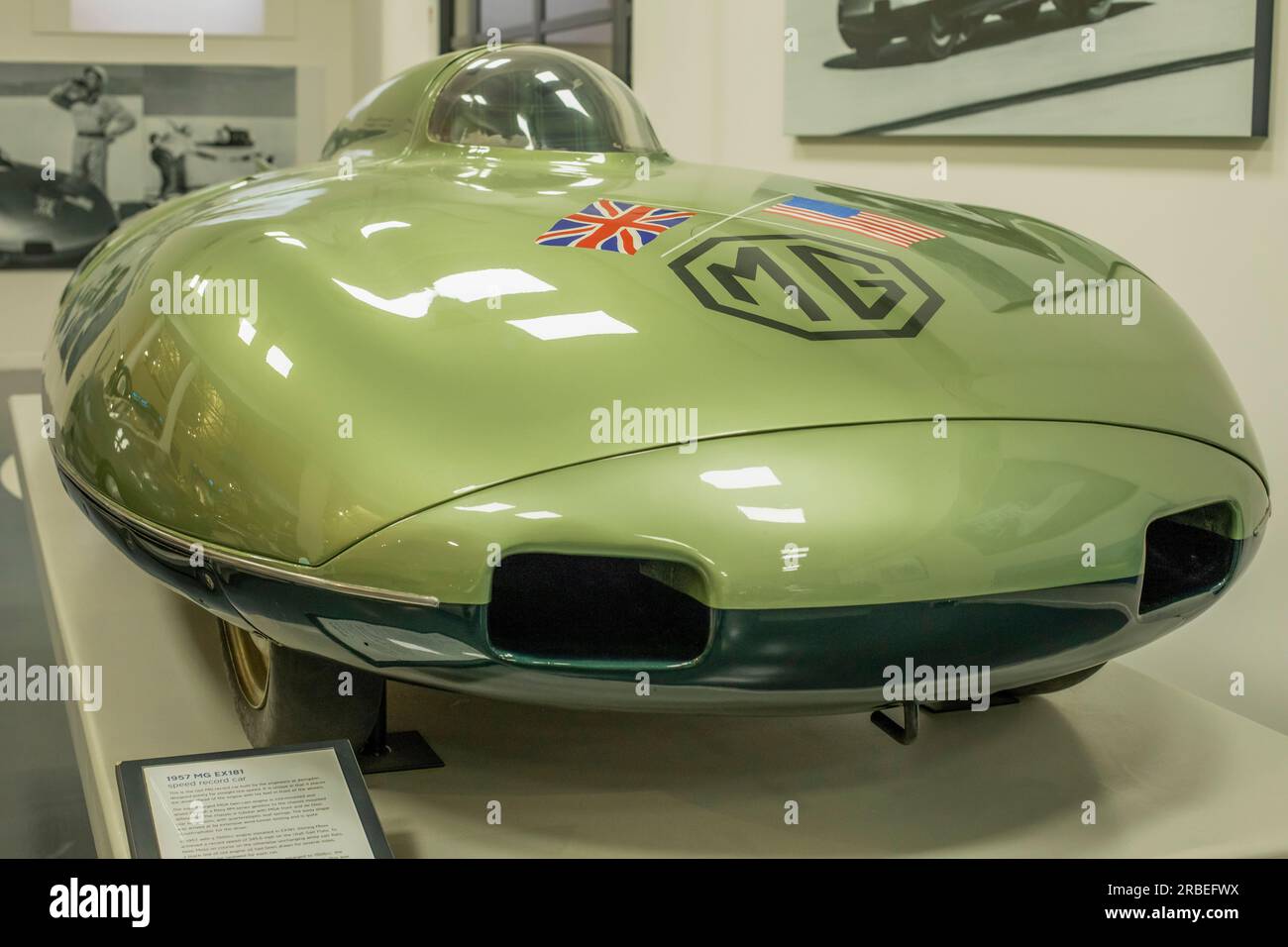 British Motor Museum, Gaydon, Warwickshire Stock Photo