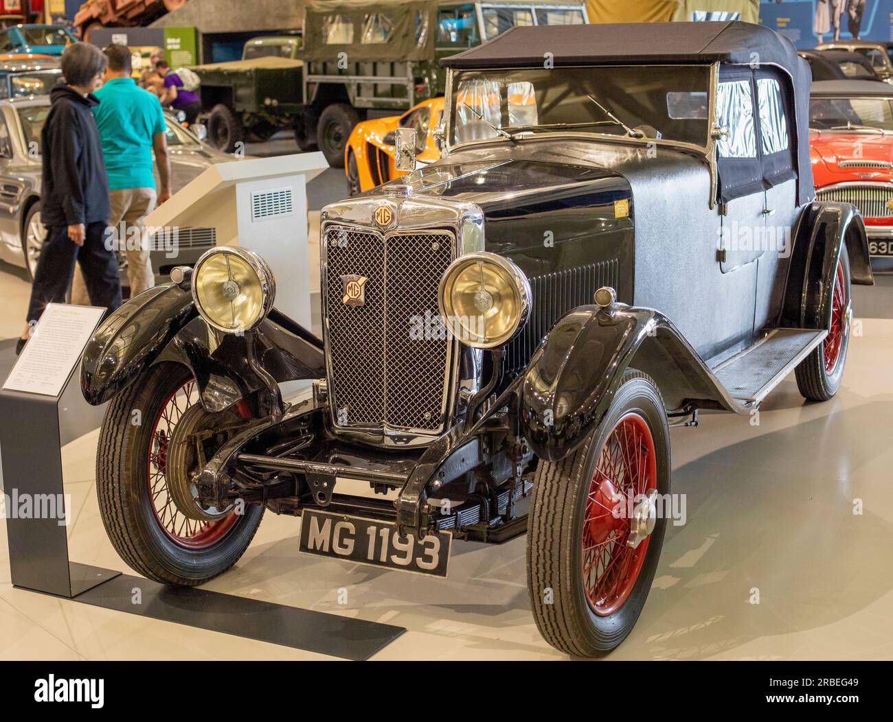 British Motor Museum, Gaydon, Warwickshire Stock Photo