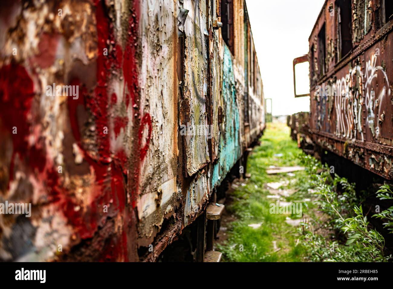 Trains background hi-res stock photography and images - Alamy