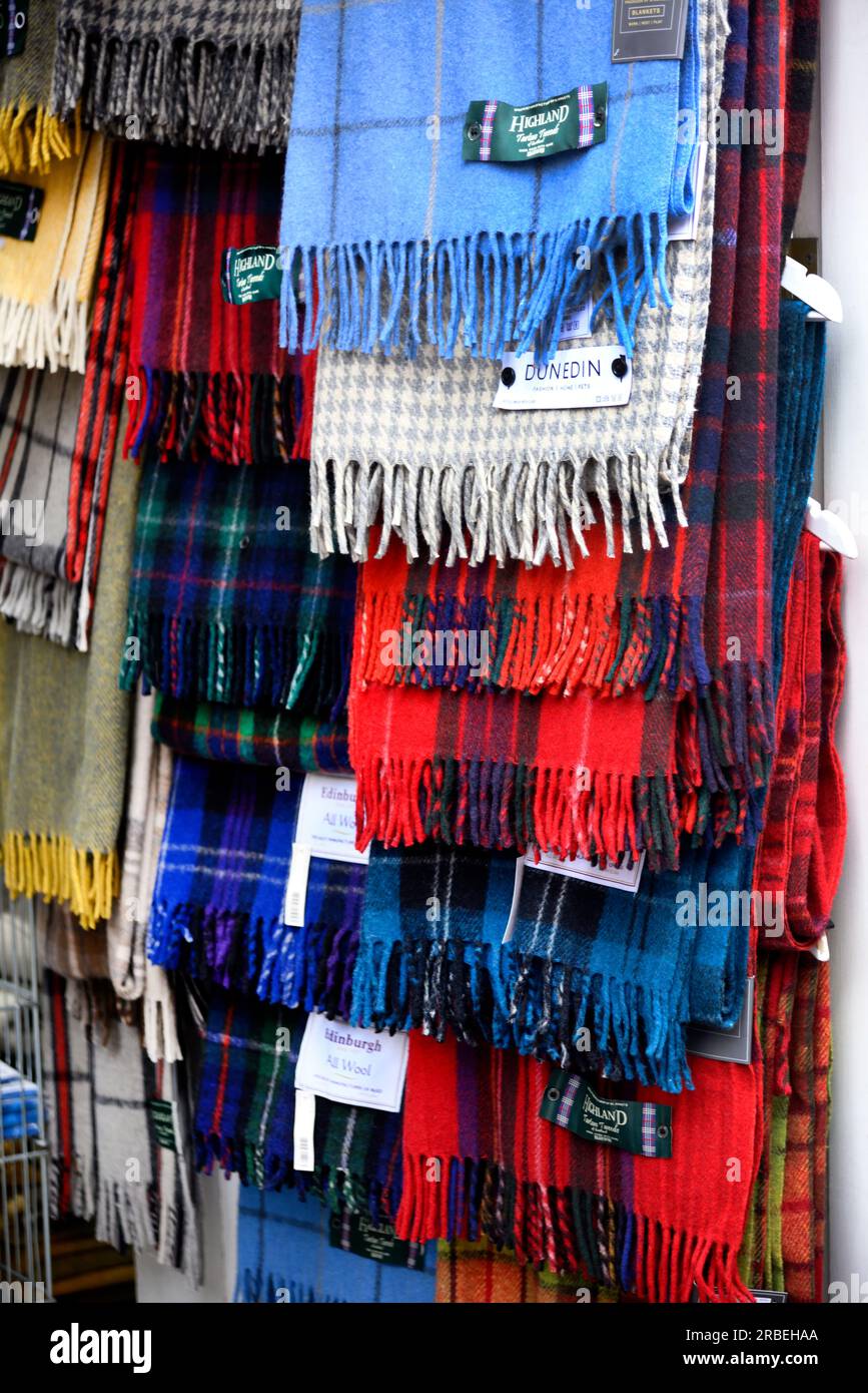 shop window Edinburgh Stock Photo