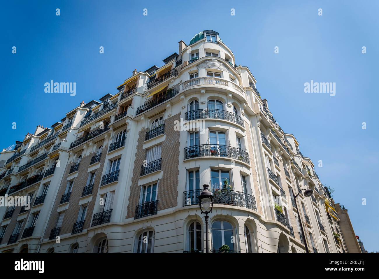 Residential apartments block in the 16th arrondissement, Paris, France