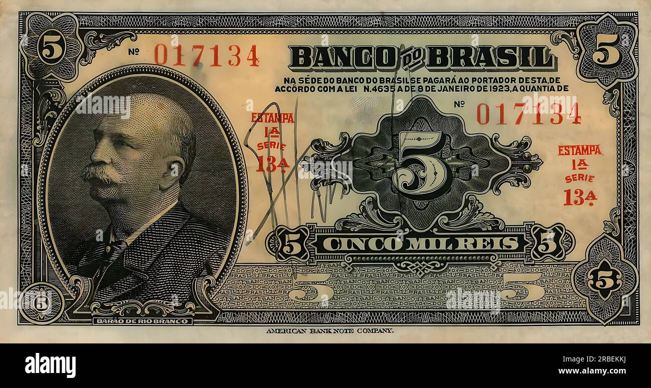 Banknote brazil hi-res stock photography and images - Alamy