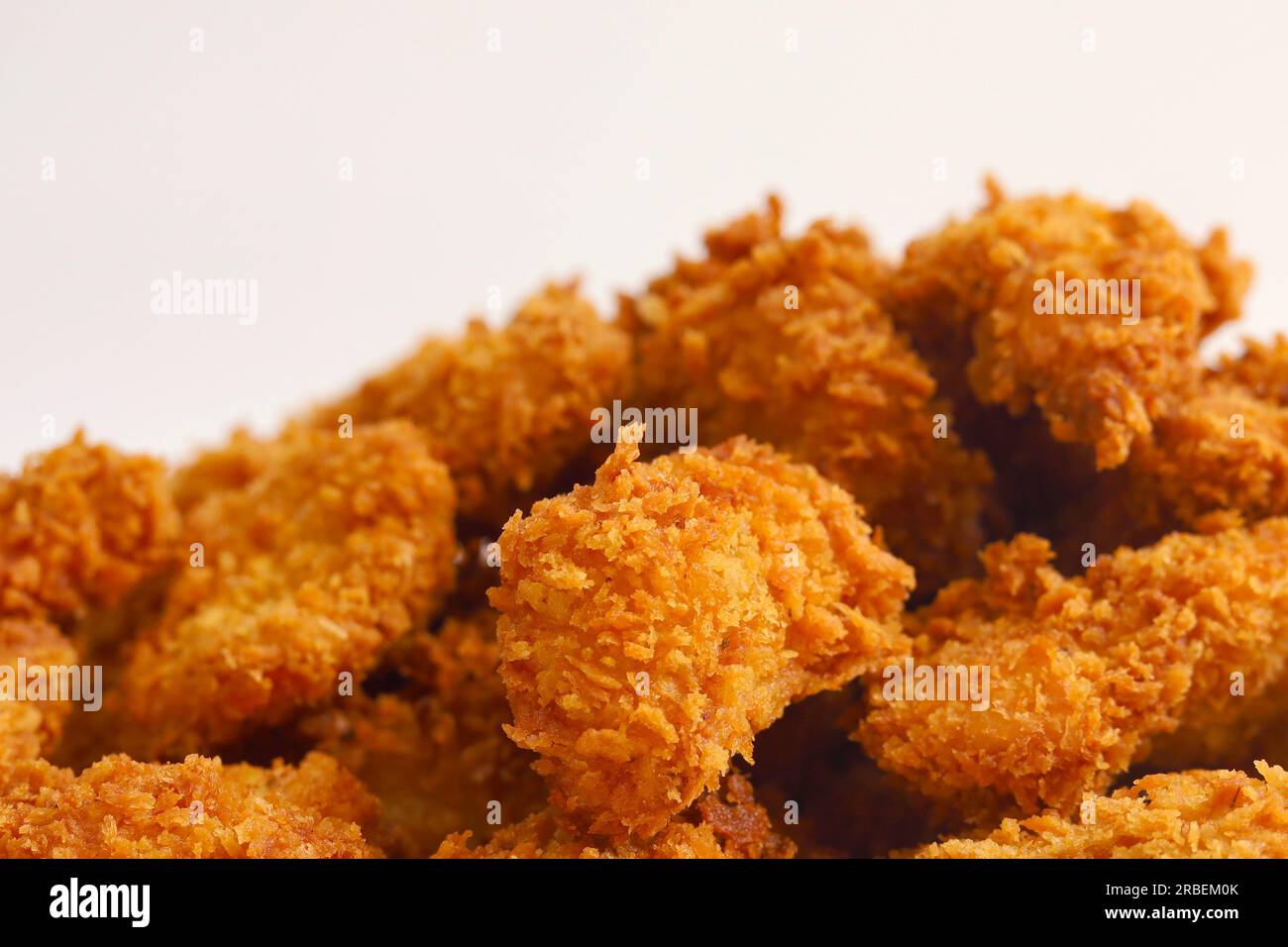 Delicious crunchy deep fried dori fish cubes Stock Photo Alamy
