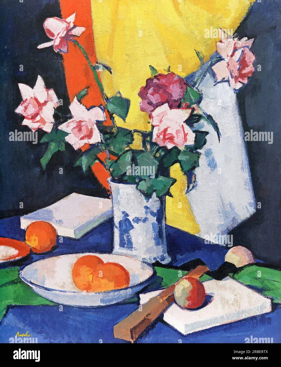 Peploe red and pink roses hi-res stock photography and images - Alamy