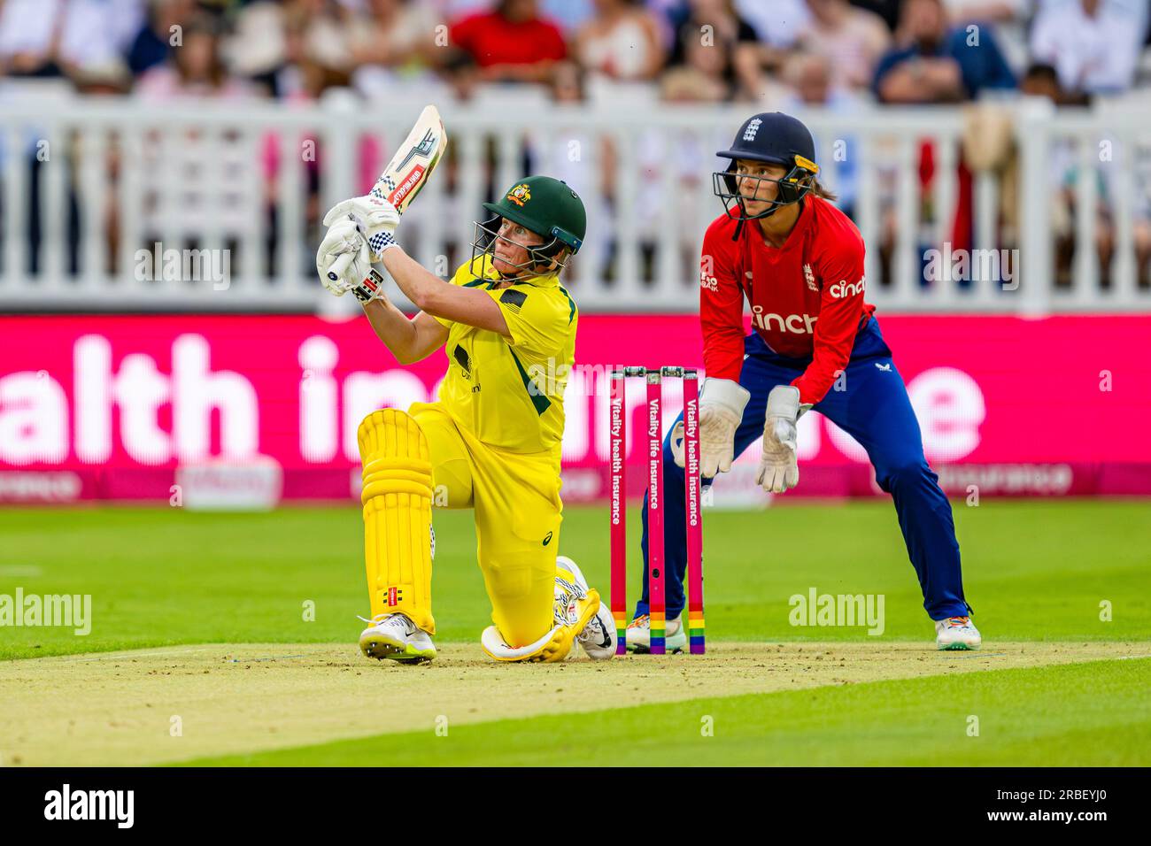 LONDON, UNITED KINGDOM. 08 July, 2023. Ashleigh Gardner of Australia