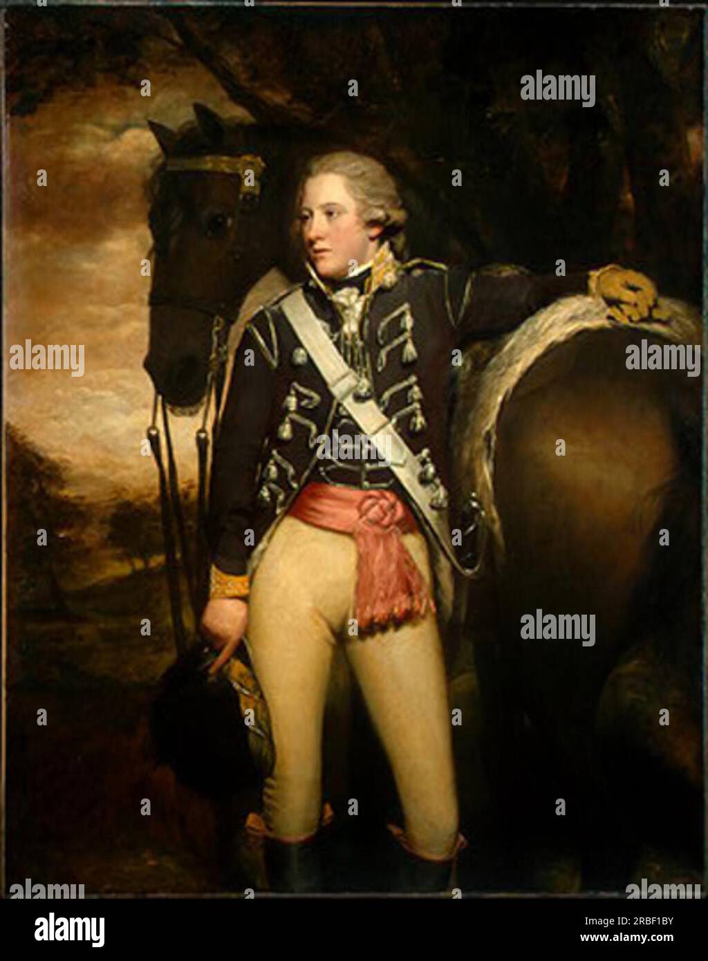 Captain Patrick Miller 1789 by Henry Raeburn Stock Photo