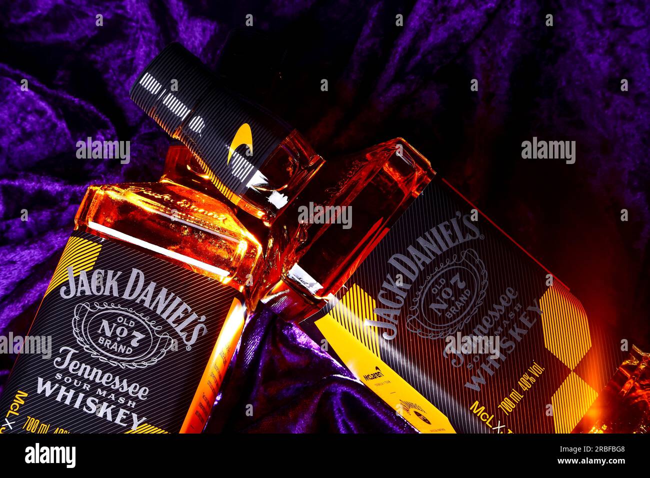 Limited Edition 2023 Jack Daniels And McLaren Racing Old Number 7 Limited edition 2023 jack daniels and mclaren racing old number 7