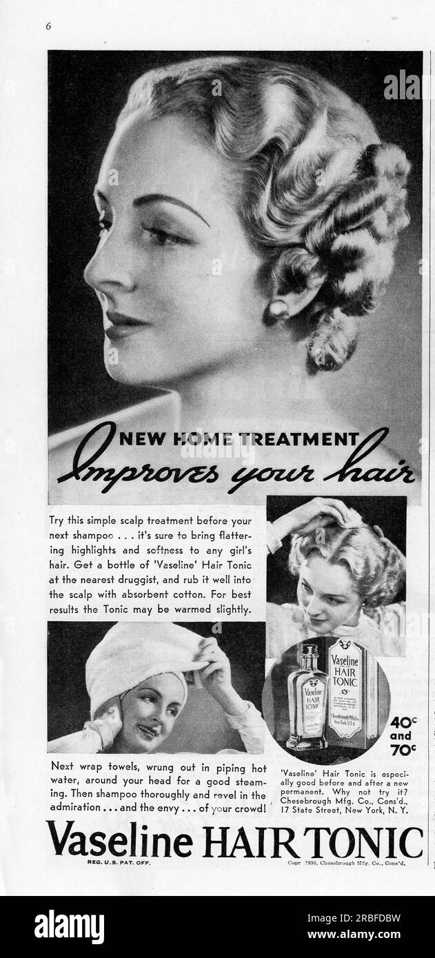 Vintage Time Magazine 29 June 1936 issue advert, USA Stock Photo