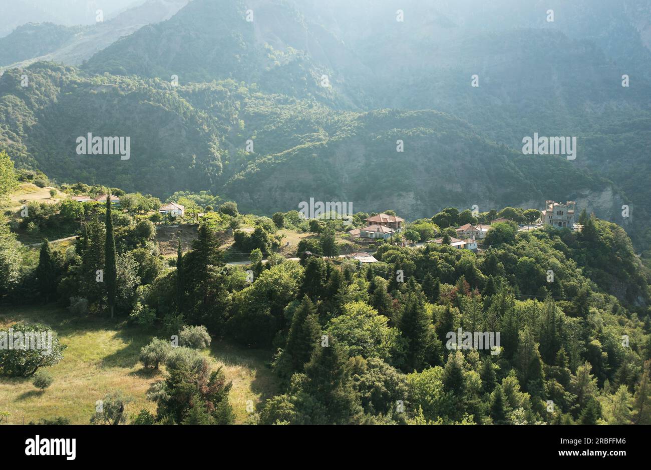 Countryside drone view hi-res stock photography and images - Alamy