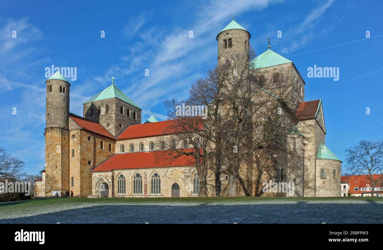 St michaels church hildesheim hi-res stock photography and images - Alamy