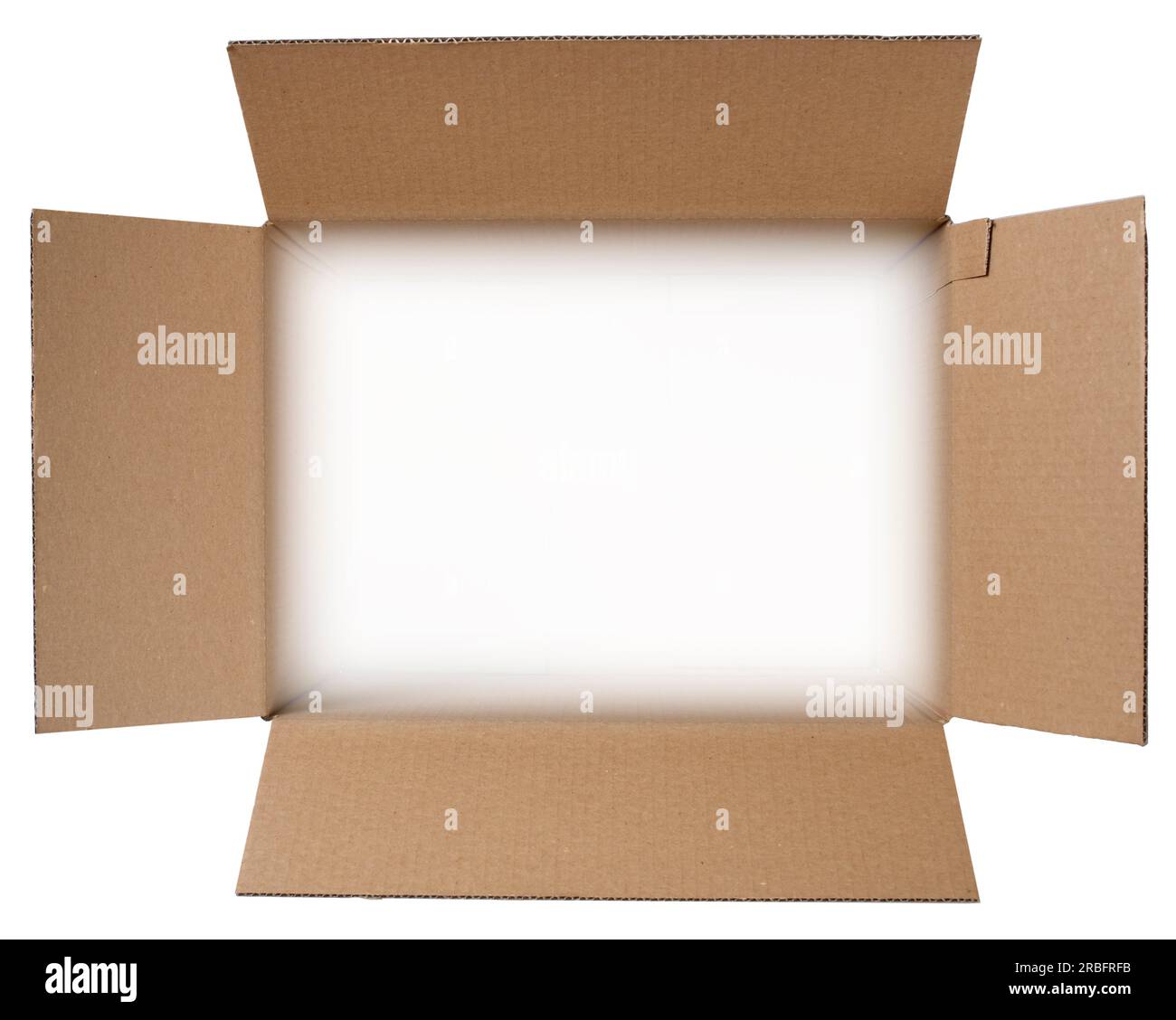 cardboard box Stock Photo