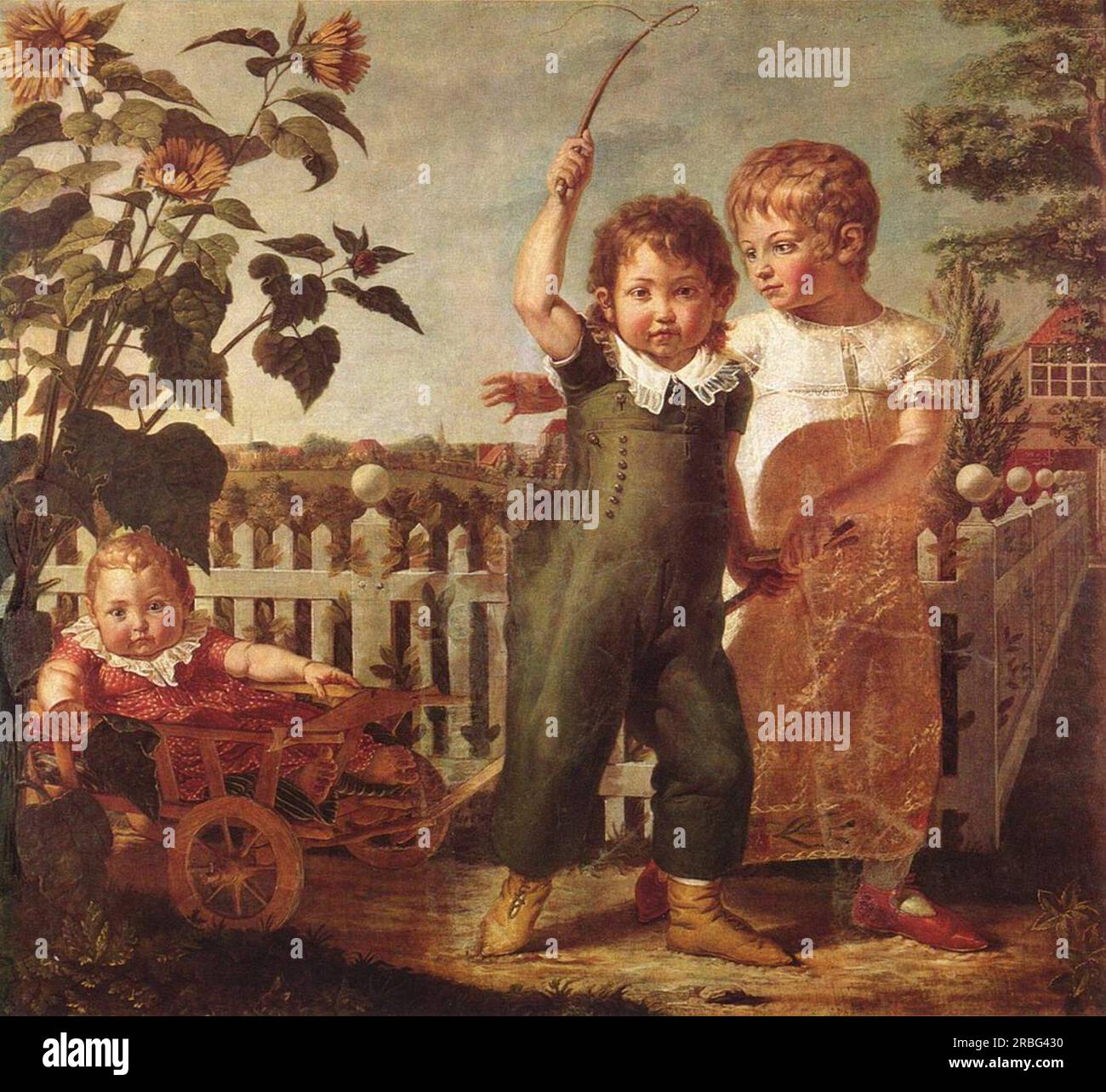 The Hulsenbeck Children 1806 by Philipp Otto Runge Stock Photo - Alamy