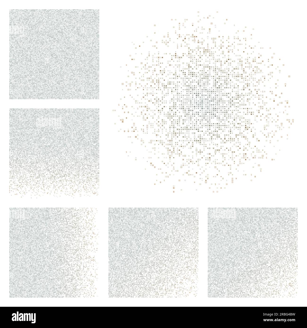 Digital texture abstract Stock Vector Images - Alamy