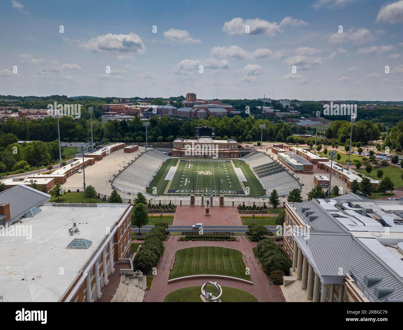 UNC Charlotte's Division I FCS football team kicked off in 2013. It