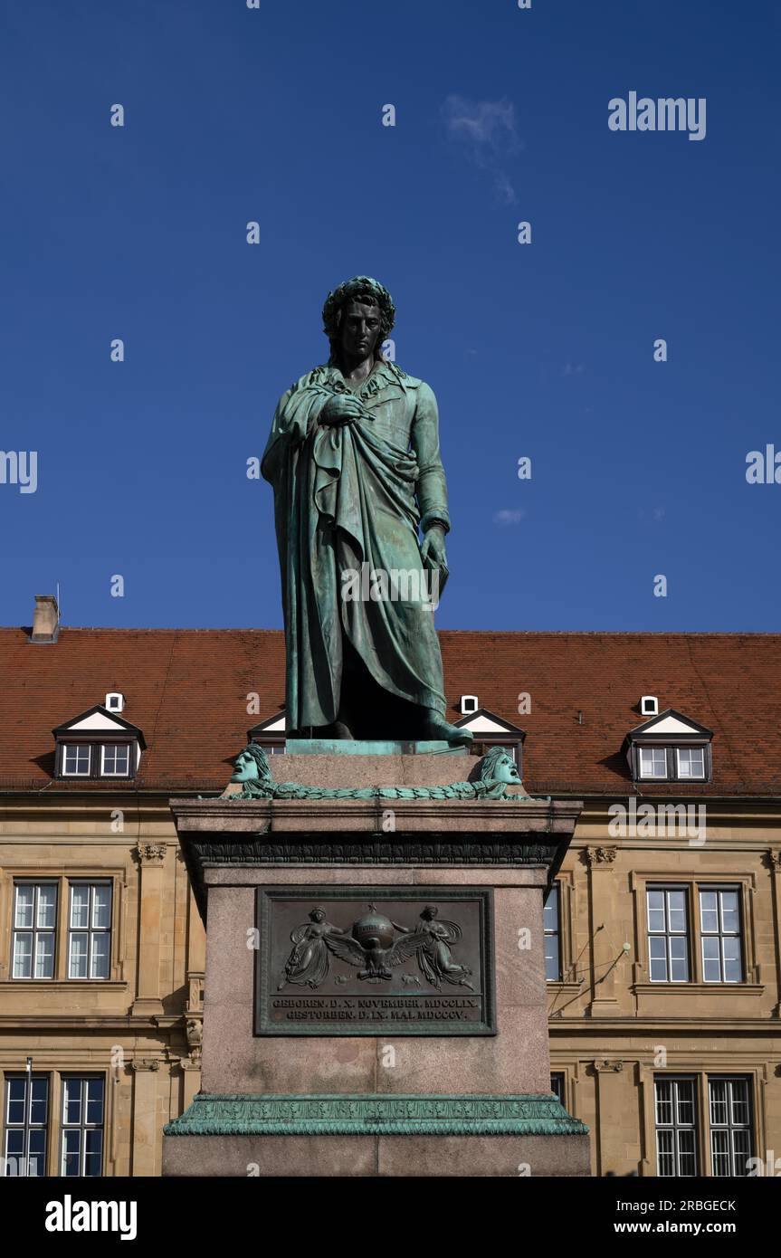 Schiller Monument To Friedrich Schiller, Schillerplatz, Old Town ...