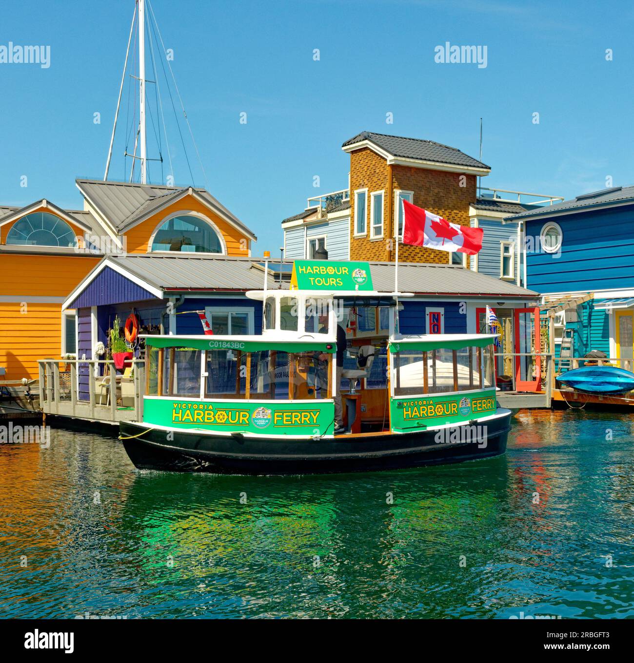 VICTORIA, BRITISH COLUMBIA May 2, 2023 Fishermans Wharf is a unique