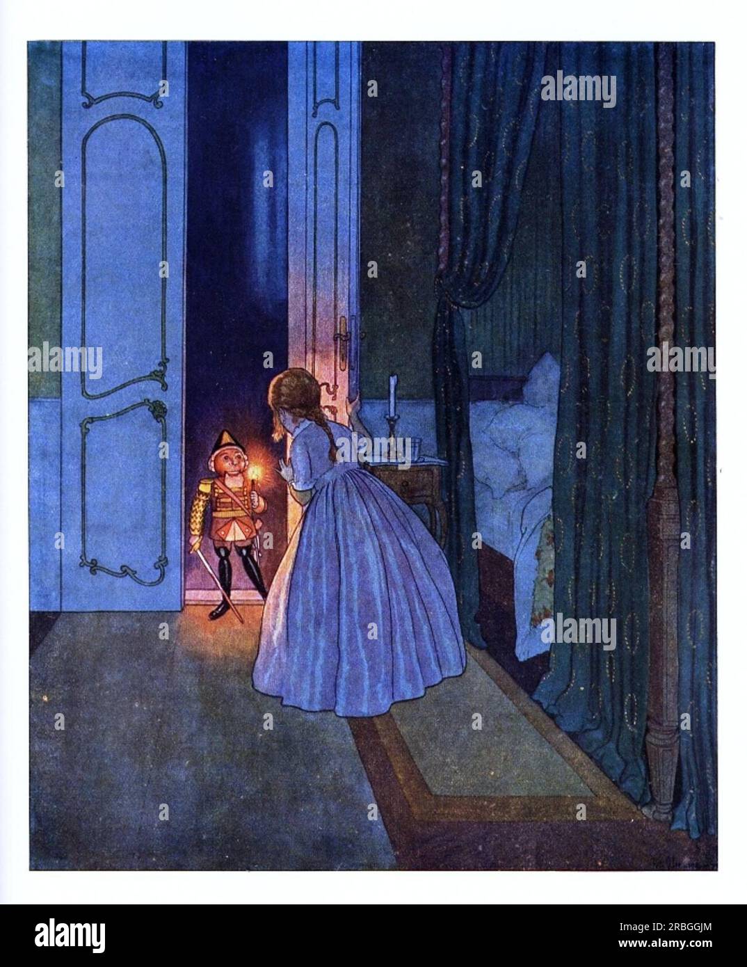 Illustration for The Nutcracker and the Mouse King 1924 by Artuš