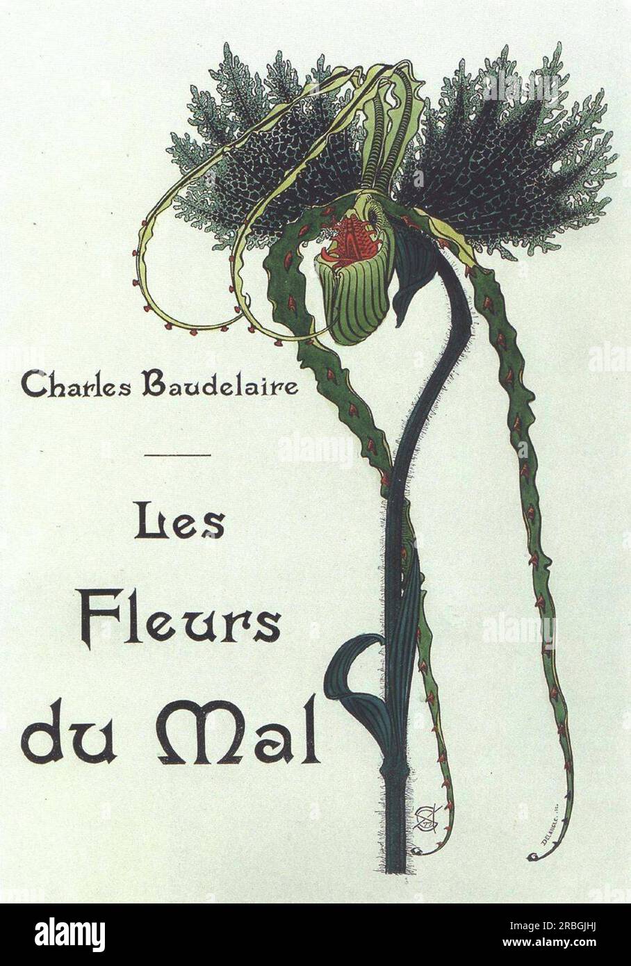 Illustration De L'ouvrage De Charles Baudelaire «les Fleurs Du Mal ...