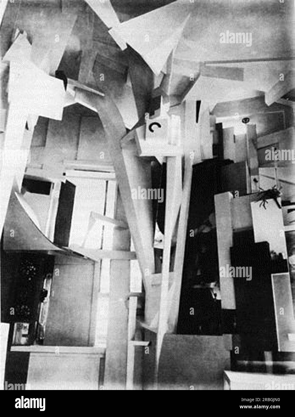 Merzbau 1937 by Kurt Schwitters Stock Photo