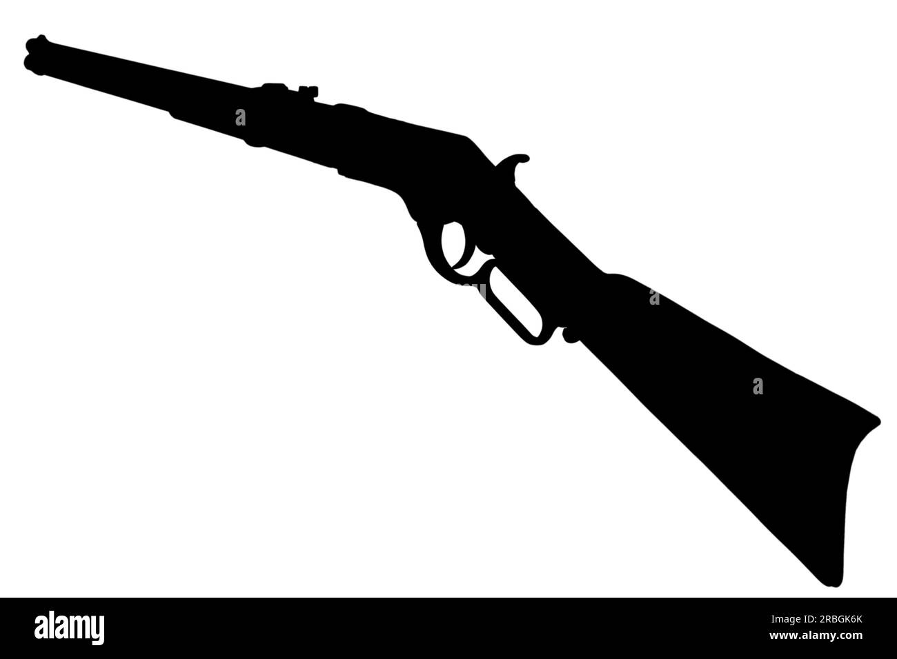 Old west period .4440 Winchester leveraction repeating rifle M1866