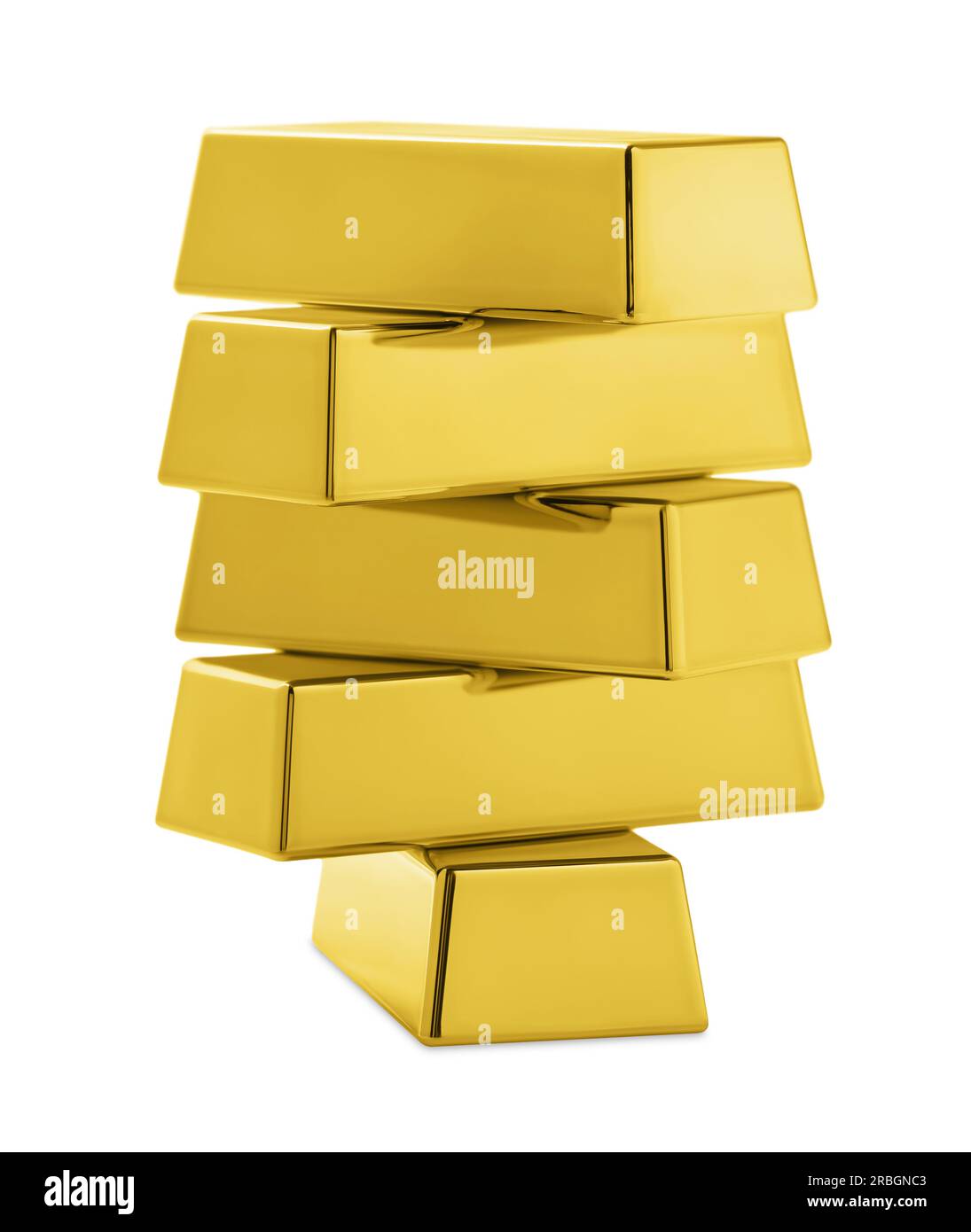 Many shiny gold bars isolated on white Stock Photo - Alamy