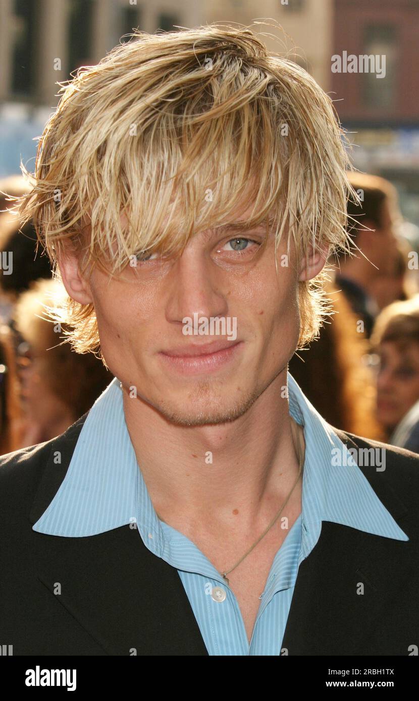 Jeffrey Carlson arriving at the opening night of 'Sight Unseen' at the Biltmore Theatre in New York City on May 25, 2004.  Photo Credit: Henry McGee/MediaPunch Stock Photo