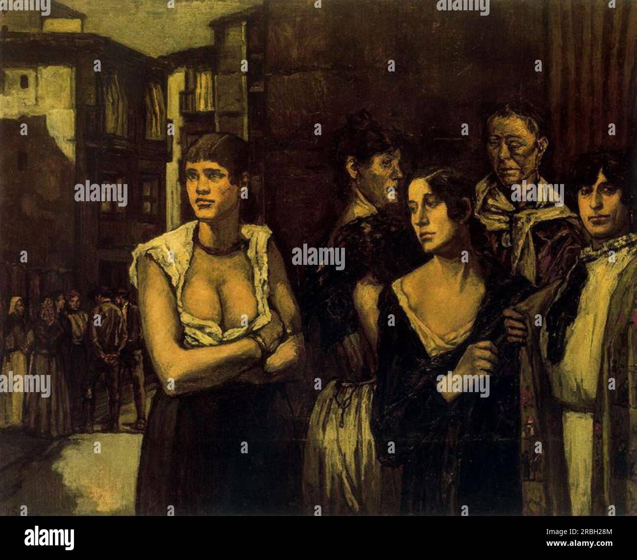 Women of Life 1917 by Jose Gutierrez Solana Stock Photo - Alamy