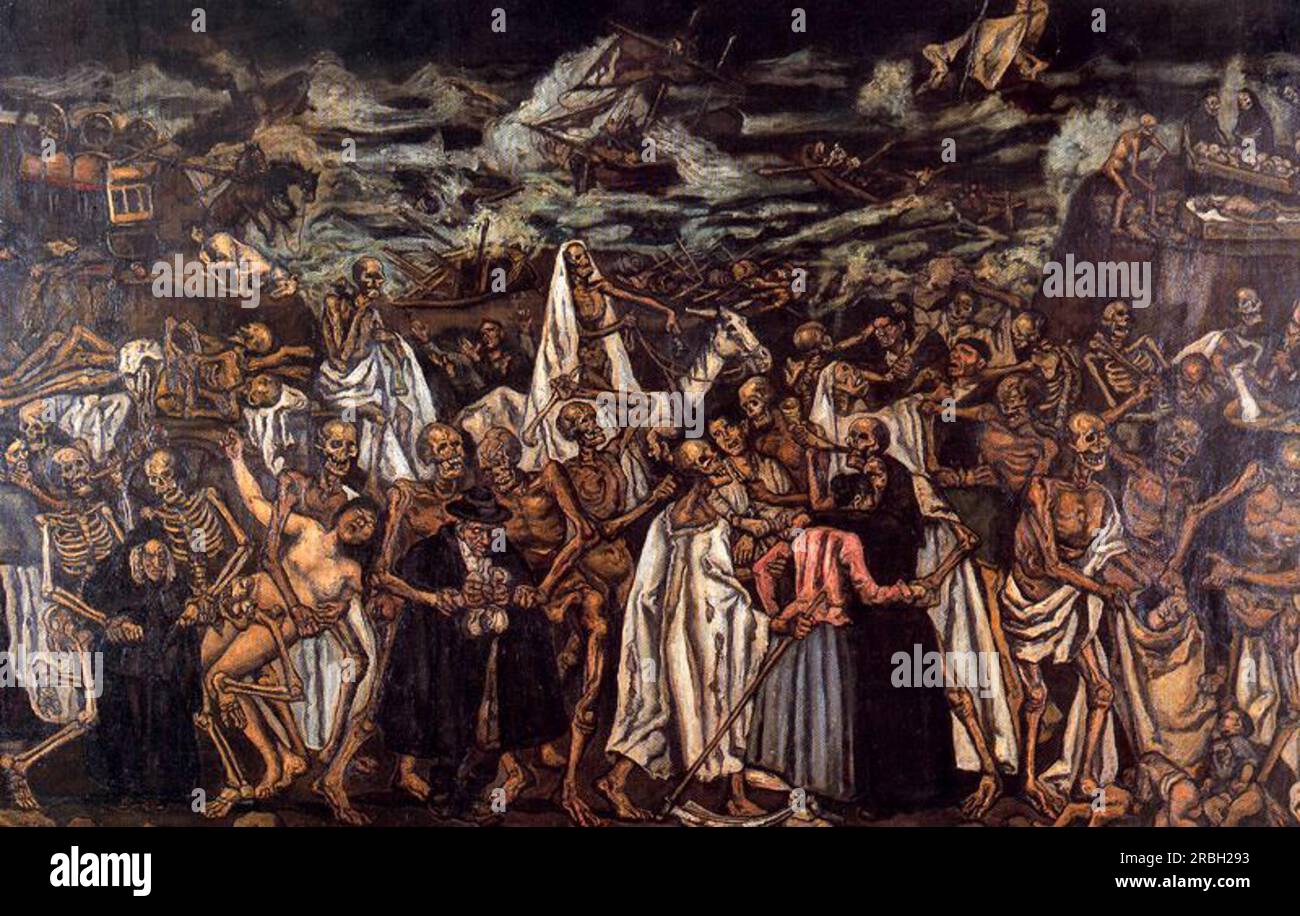 The End of the World 1932 by Jose Gutierrez Solana Stock Photo - Alamy