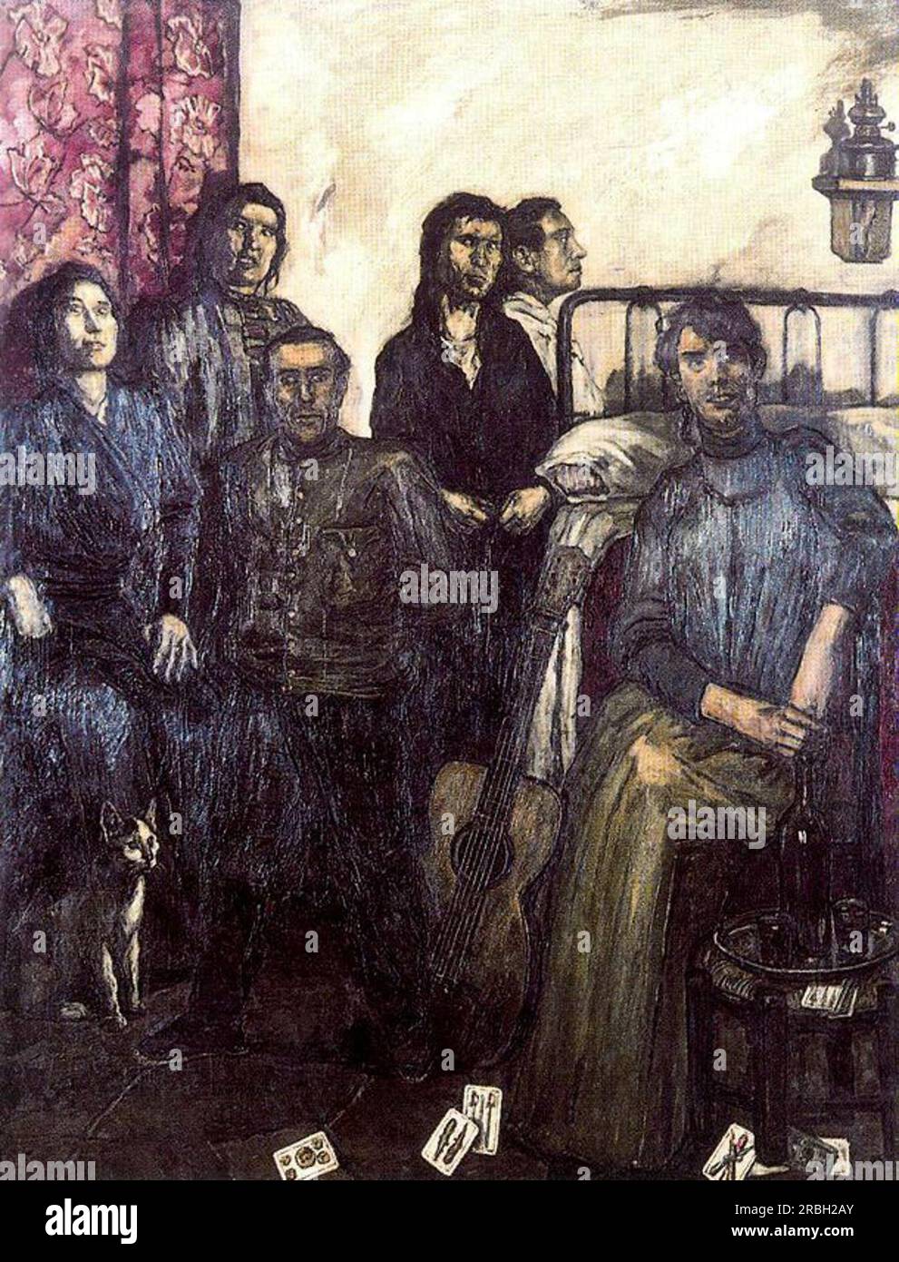 The Fallen by Jose Gutierrez Solana Stock Photo - Alamy