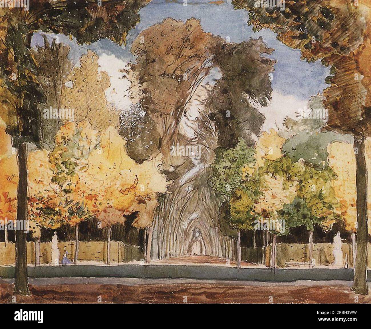 Autumn in versailles hi-res stock photography and images - Alamy