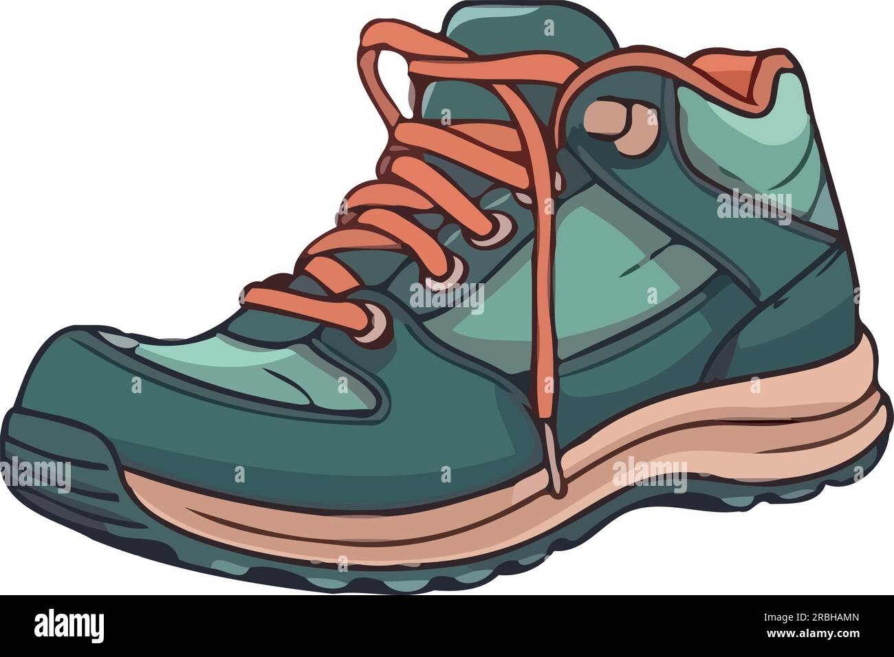 Sports shoe design with shoelaces vector illustration Stock Vector ...