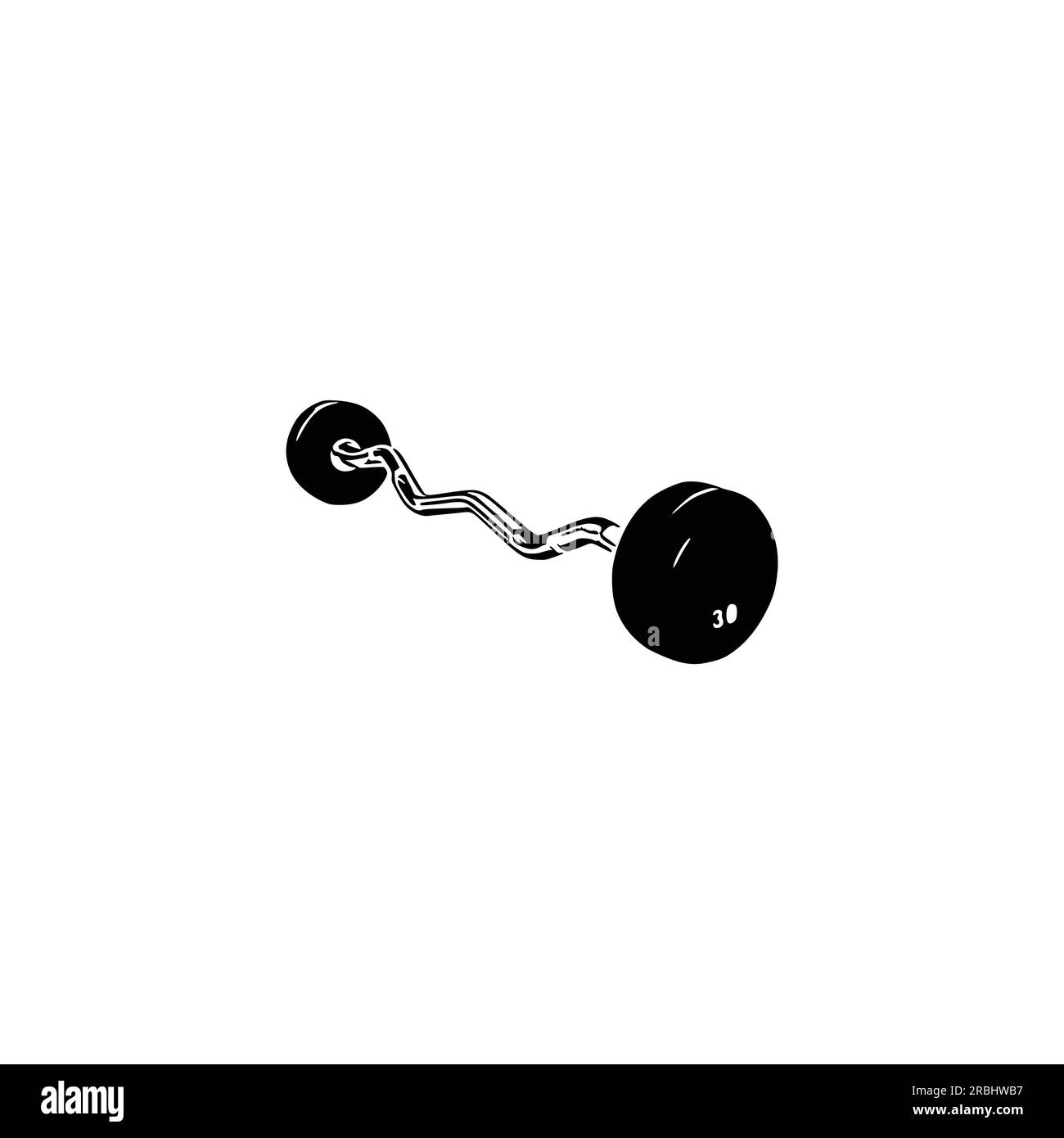 Barbells Bar, Barbells Vector, Gym equipment, Gym equipment isolated