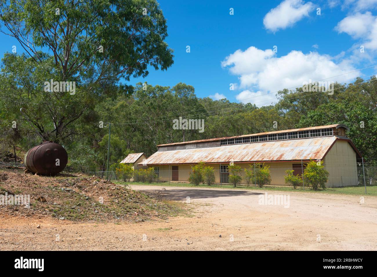 The Irvinebank tramway station, built 19061907, is in the old mining
