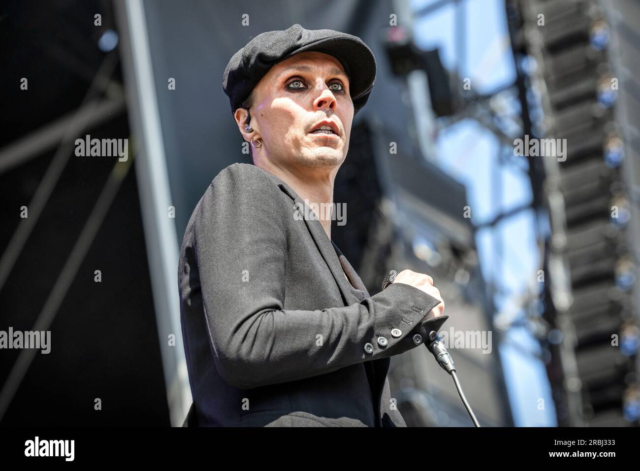 Oslo, Norway. 23rd, June 2023. The Finnish act VV performs a live concert during the Norwegian music festival Tons of Rock 2023 in Oslo. (Photo credit: Gonzales Photo - Terje Dokken). Stock Photo