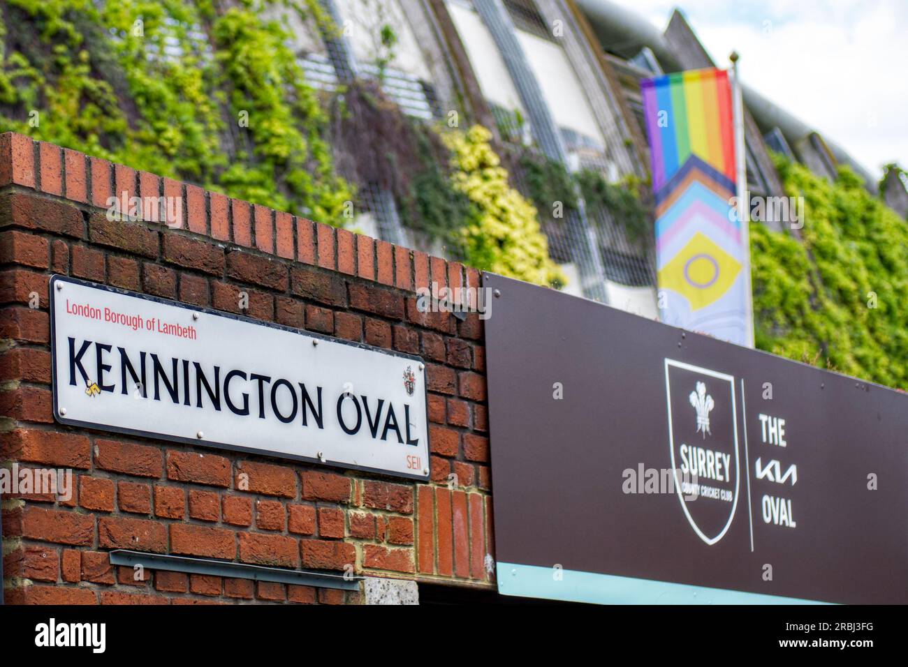 Surrey Cricket Club, Kia Oval, Kennington, Borough of Lambeth, London