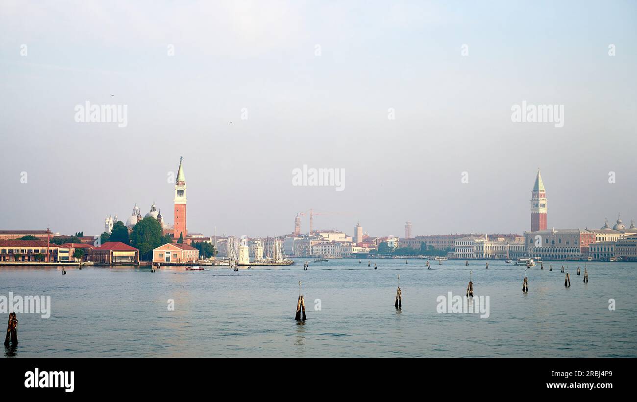 Approaching Venice Stock Photo