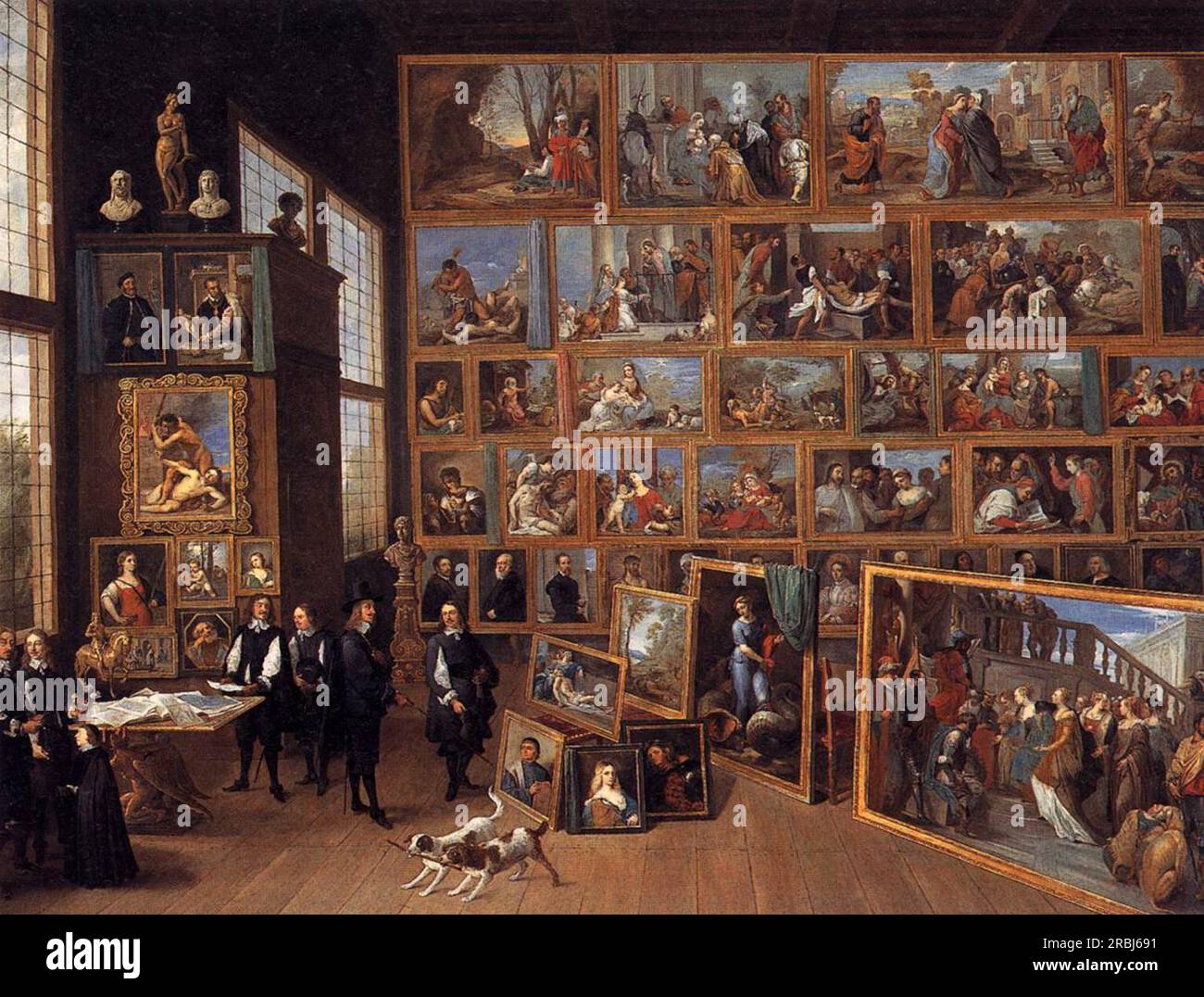 The Archduke Leopold Wilhelm in his Picture Gallery in Brussels 1651