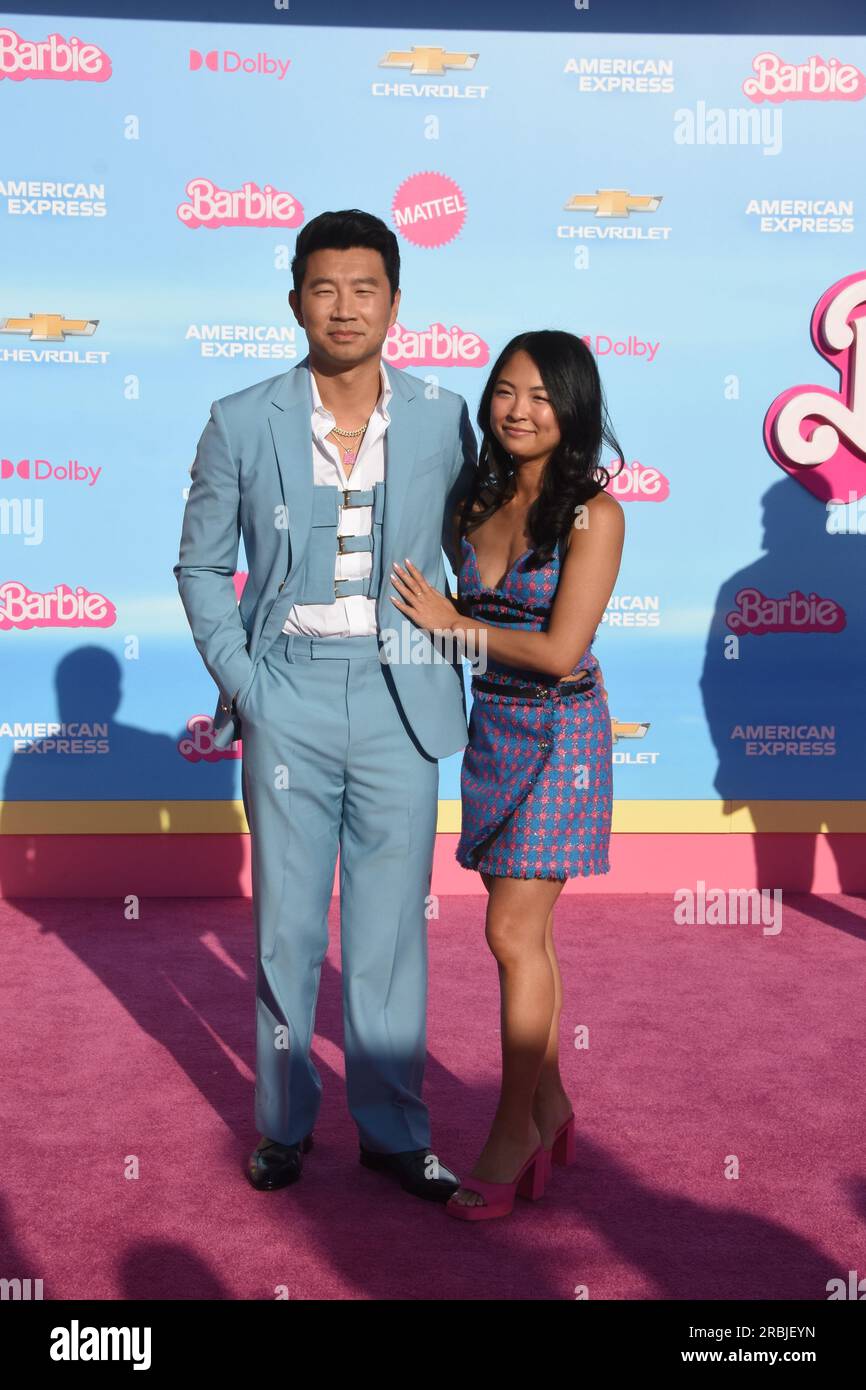 Photo: Simu Liu and Allison Hsu Attend the Barbie Premiere in Los Angeles  - LAP2023070926 