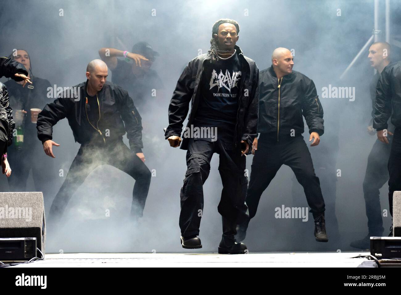 Playboi Carti performs at the Wireless Music Festival, Finsbury