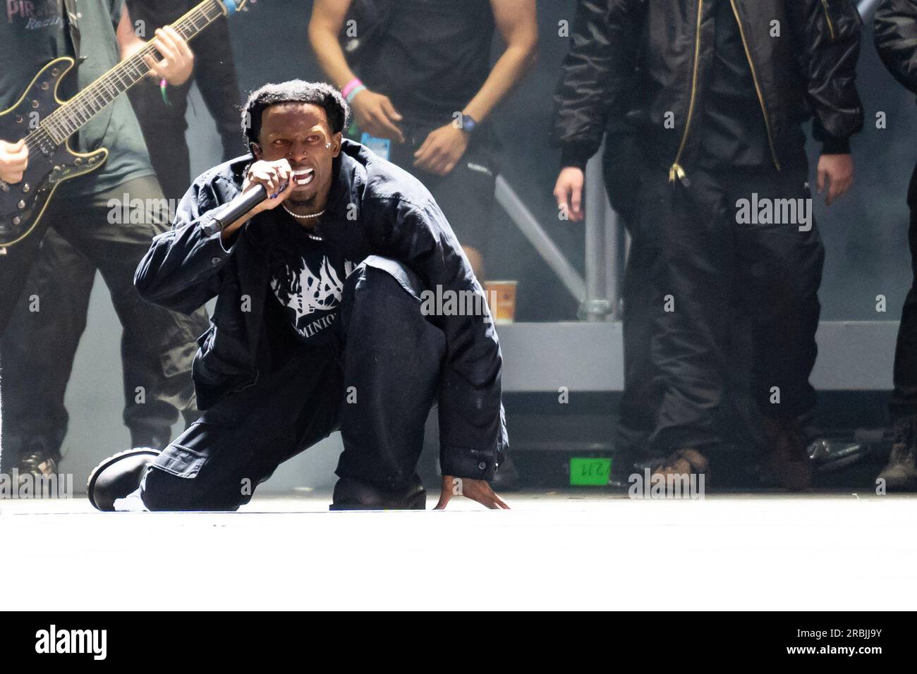Playboi Carti performs at the Wireless Music Festival, Finsbury