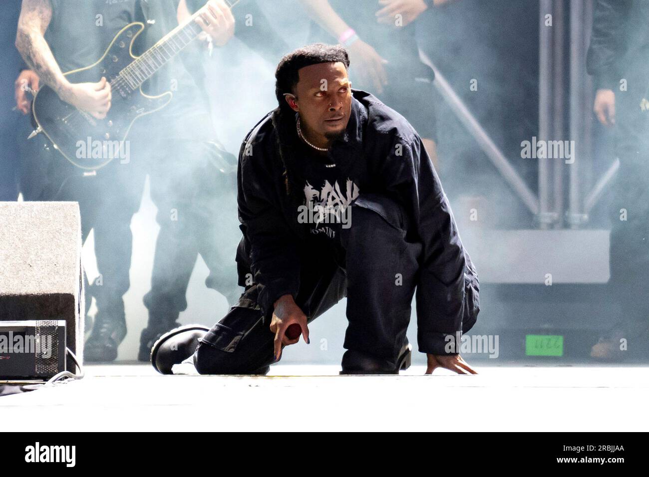 Playboi Carti performs at the Wireless Music Festival, Finsbury