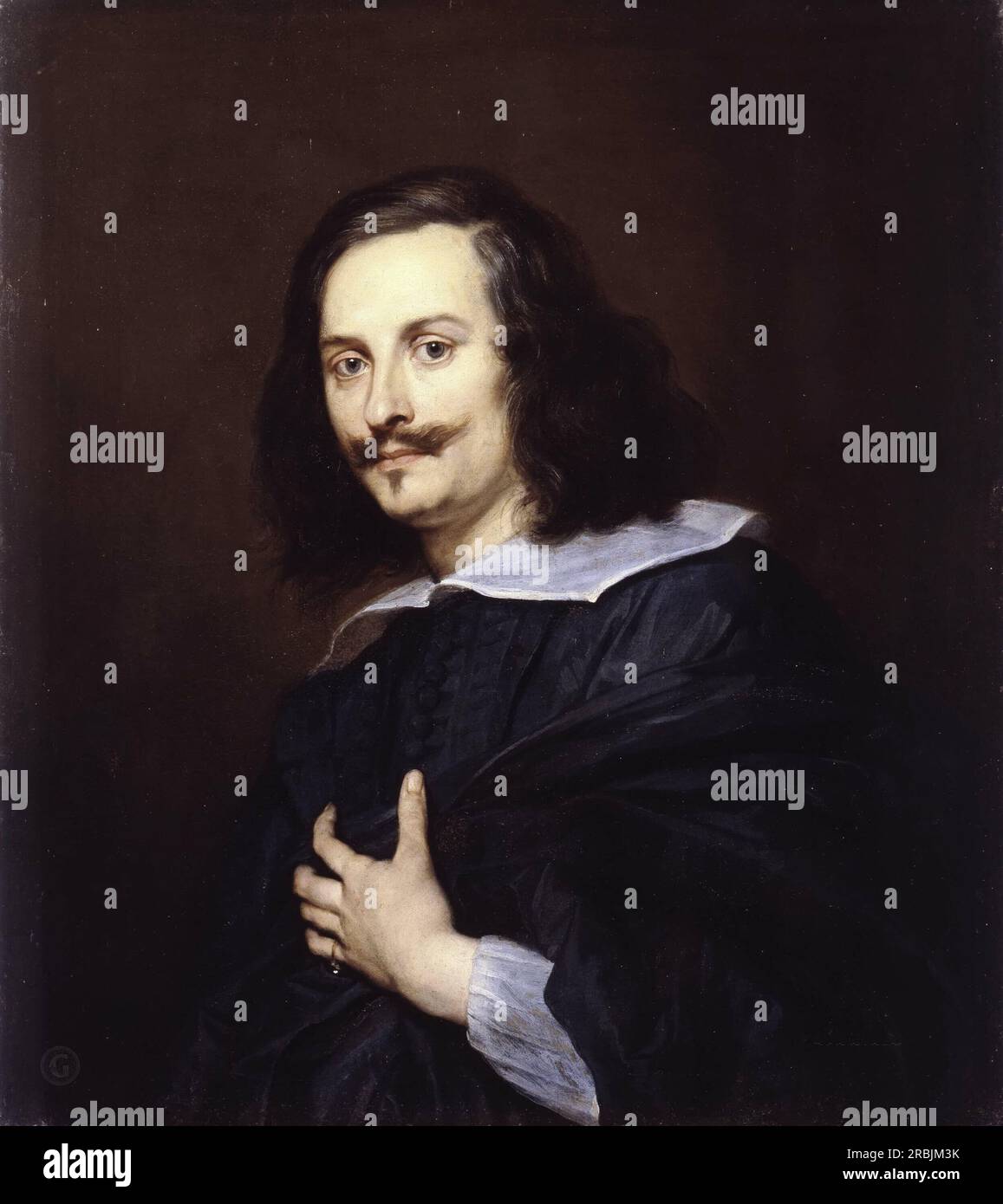 Tiberio Tinelli – Portrait of Carlo Ridolfi 1638 Stock Photo - Alamy