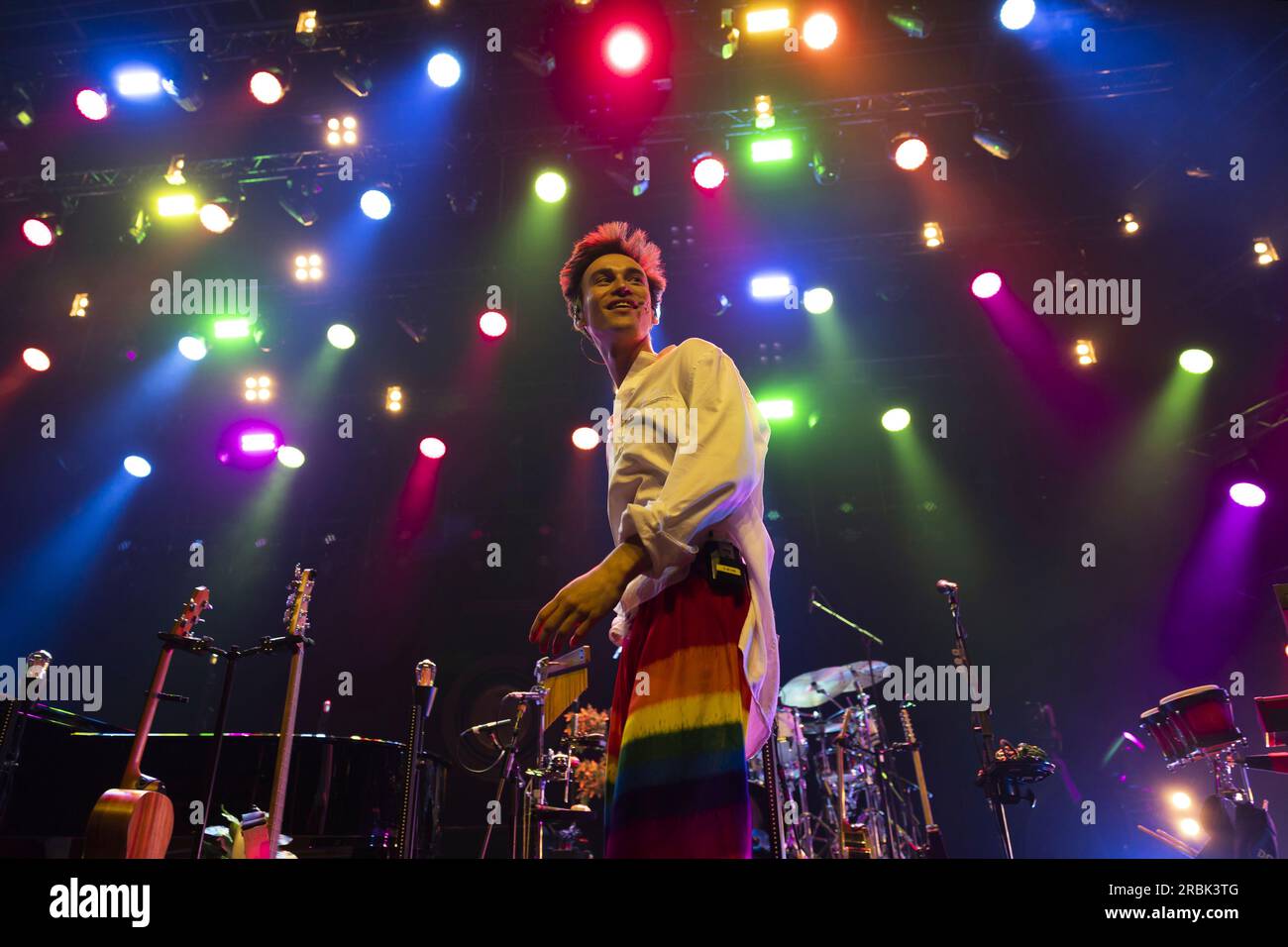 British multiinstrumentalist and singer Jacob Collier performs on the