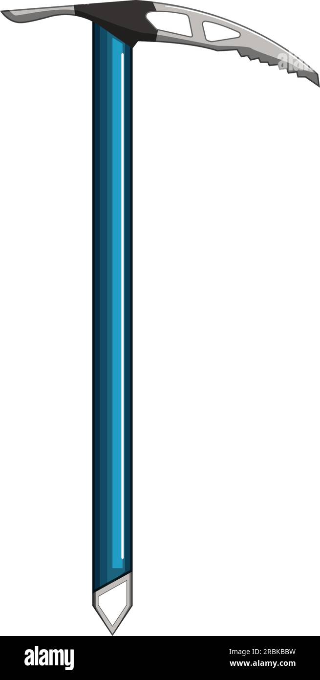 extreme ice axe cartoon vector illustration Stock Vector Image & Art